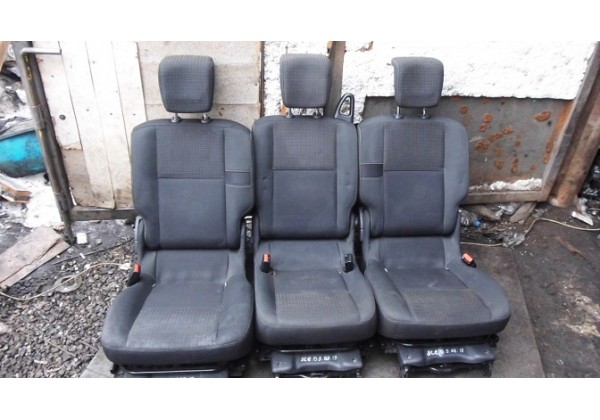 сидушки задні, комплект, трансформер, 3 ряд Renault Grand Scenic III